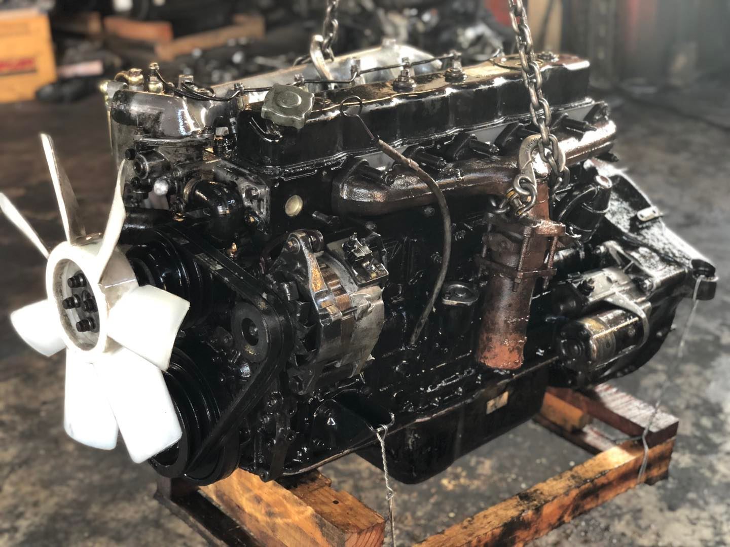 ขายเครื่อง Isuzu 6BD1 JCM ฝาดำ 165 แรงม้า ขายเครื่อง Isuzu 6BD1 JCM ฝาดำ 165 แรงม้า