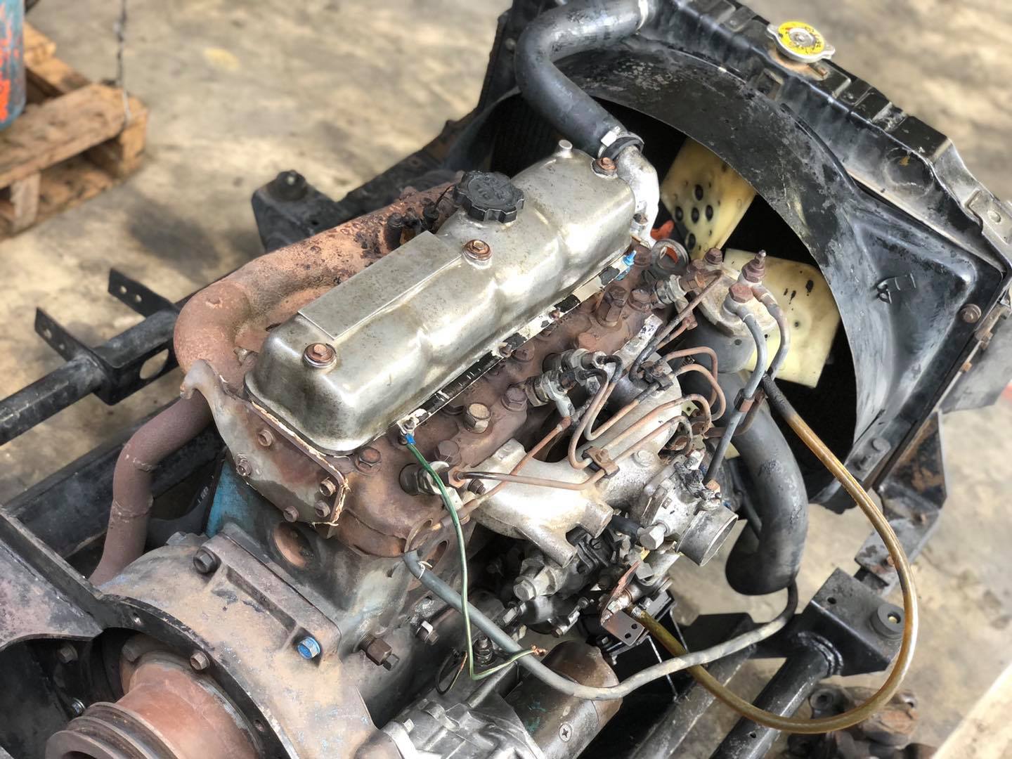 Toyota 2J กระทิงเล็ก เครื่องสภาพดี ติดดี พร้อมแท่น หม้อน้ำ Toyota 2J กระทิงเล็ก เครื่องสภาพดี ติดดี พร้อมแท่น หม้อน้ำ