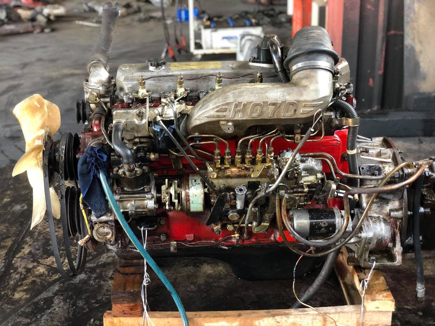 ขายเครื่อง Hino HO7D 195 แรงม้า ขายเครื่อง Hino HO7D 195 แรงม้า