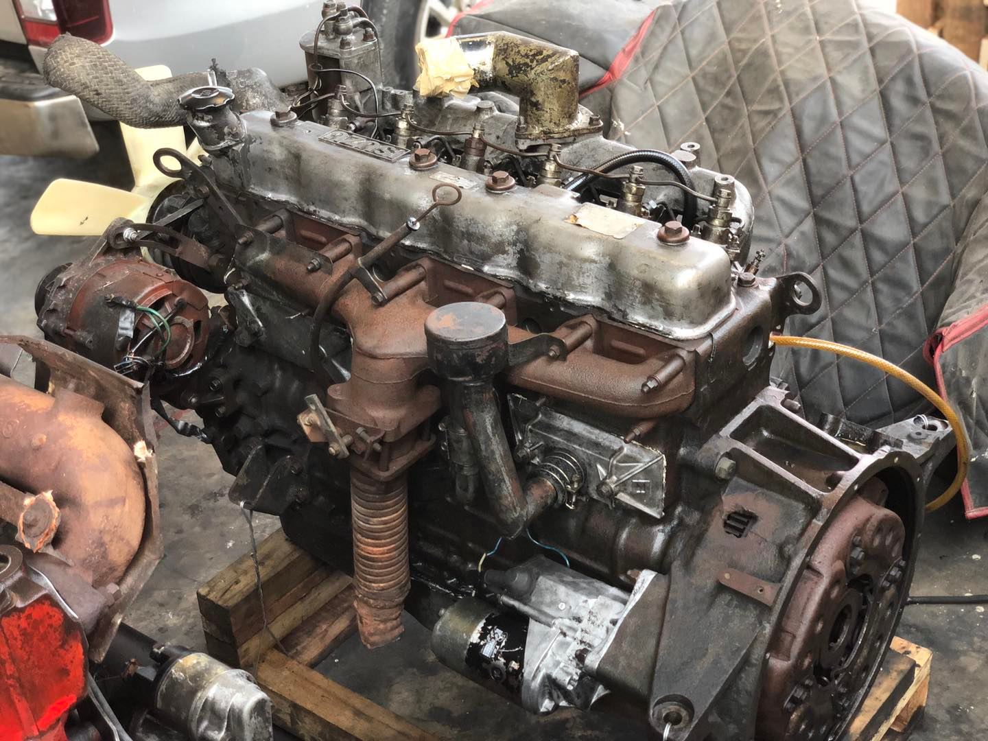 ขายเครื่อง Isuzu 6BD1 JCM 165 แรง ปั๊มลม ขายเครื่อง Isuzu 6BD1 JCM 165 แรง ปั๊มลม