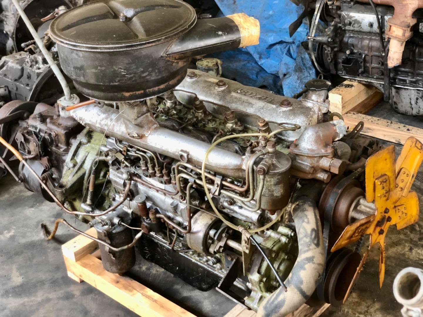 ขายเครื่อง Isuzu 6BD1 JCM 165แรงม้า