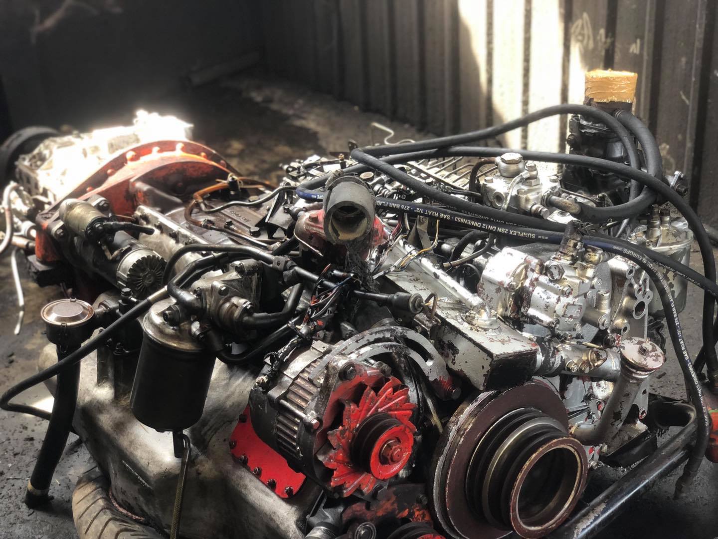 ขายเครื่อง Isuzu 6RB1 เครื่องนอน 275แรงม้า ขายเครื่อง Isuzu 6RB1 เครื่องนอน 275แรงม้า