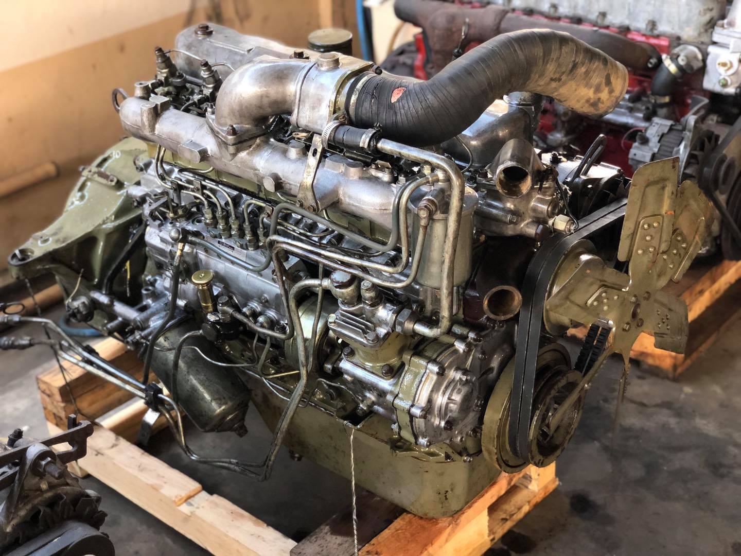 Isuzu 6BD1 165 แรง JCM ปั๊มลม