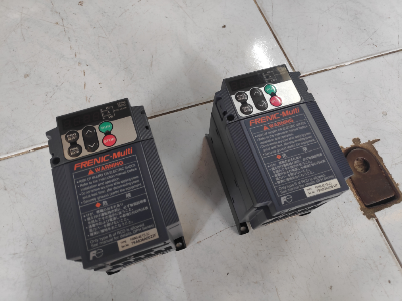 ขาย Inverter Fuji FRN0.4E1S-2J มี2ตัว