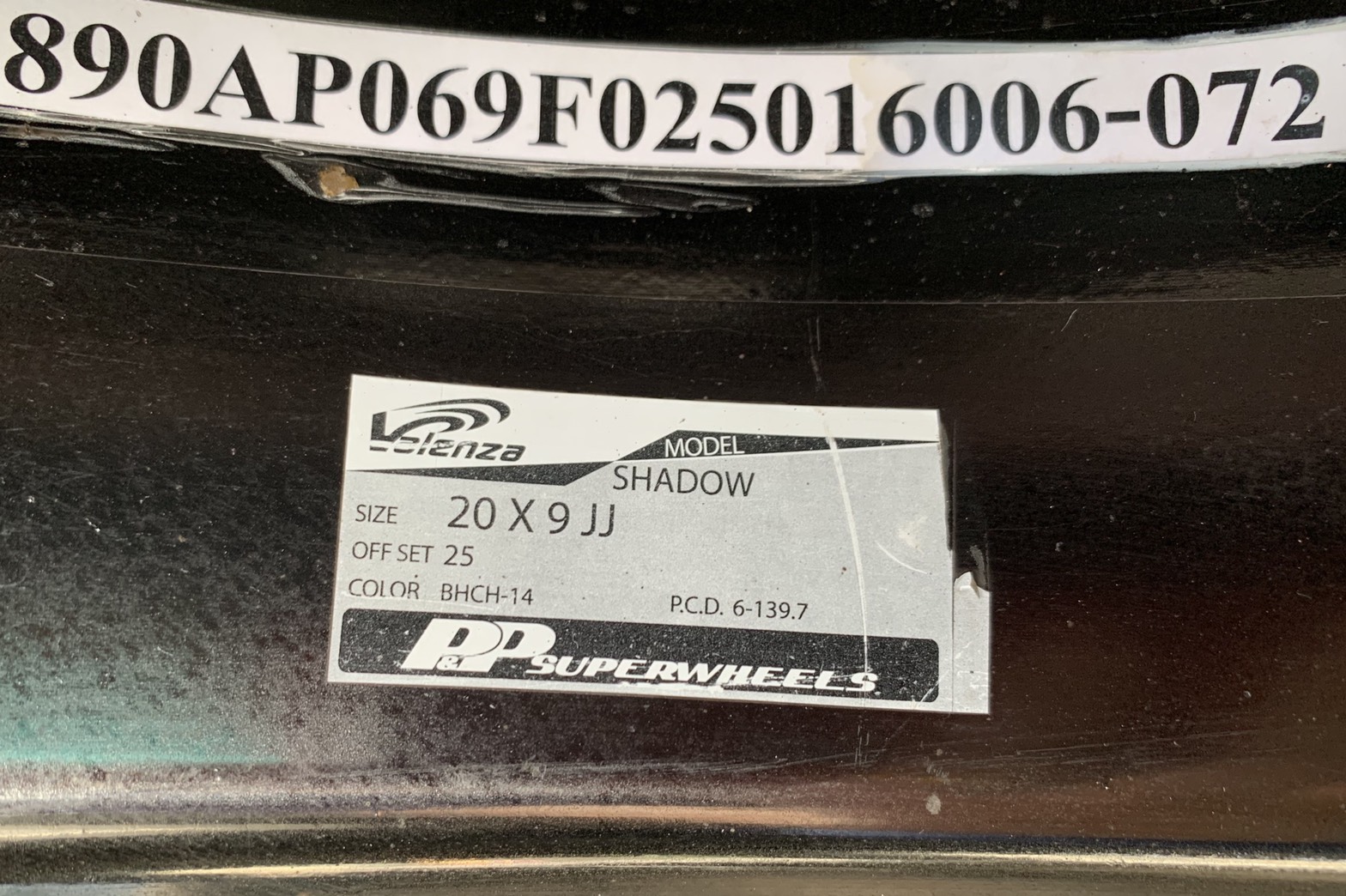 ล้อแม็ก 6รู139 Valenza Shadow ขอบ 20 สี Black Chrome (งาน PP Superwheels) พร้อมยาง 265-50-20 ปลายปี 17 สภาพสวย ล้อแม็ก 6รู139 Valenza Shadow ขอบ 20 สี Black Chrome (งาน PP Superwheels) พร้อมยาง 265-50-20 ปลายปี 17 สภาพสวย