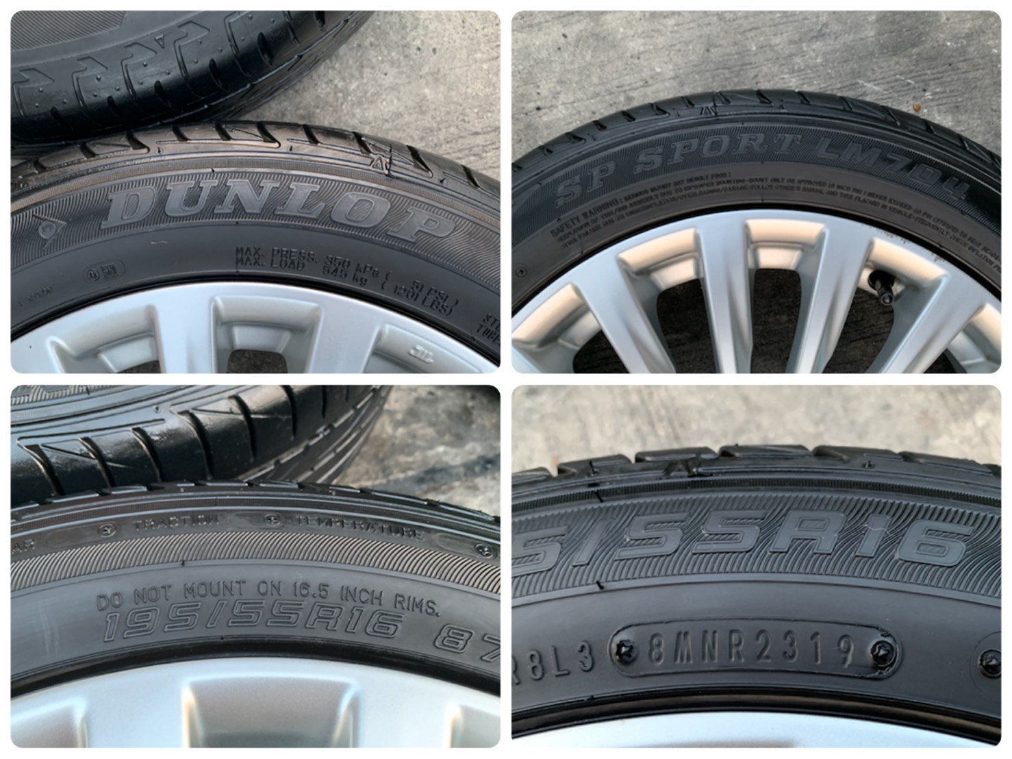 ล้อแม็ก Suzuki Ciaz RS ขอบ 16 พร้อมยาง 195-55-16 Bridgestone ปี 17 ล้อแม็ก Suzuki Ciaz RS ขอบ 16 พร้อมยาง 195-55-16 Bridgestone ปี 17