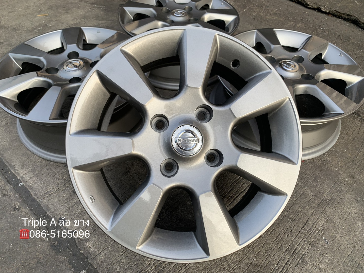 ล้อแม็ก 4รู114 Nissan Tida ขอบ 15 สีเทา สวยกริ๊บ ล้อแม็ก 4รู114 Nissan Tida ขอบ 15 สีเทา สวยกริ๊บ