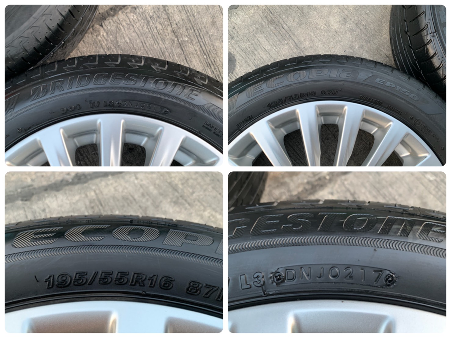 ล้อแม็ก Suzuki Ciaz RS ขอบ 16 พร้อมยาง 195-55-16 Bridgestone ปี 17 ล้อแม็ก Suzuki Ciaz RS ขอบ 16 พร้อมยาง 195-55-16 Bridgestone ปี 17