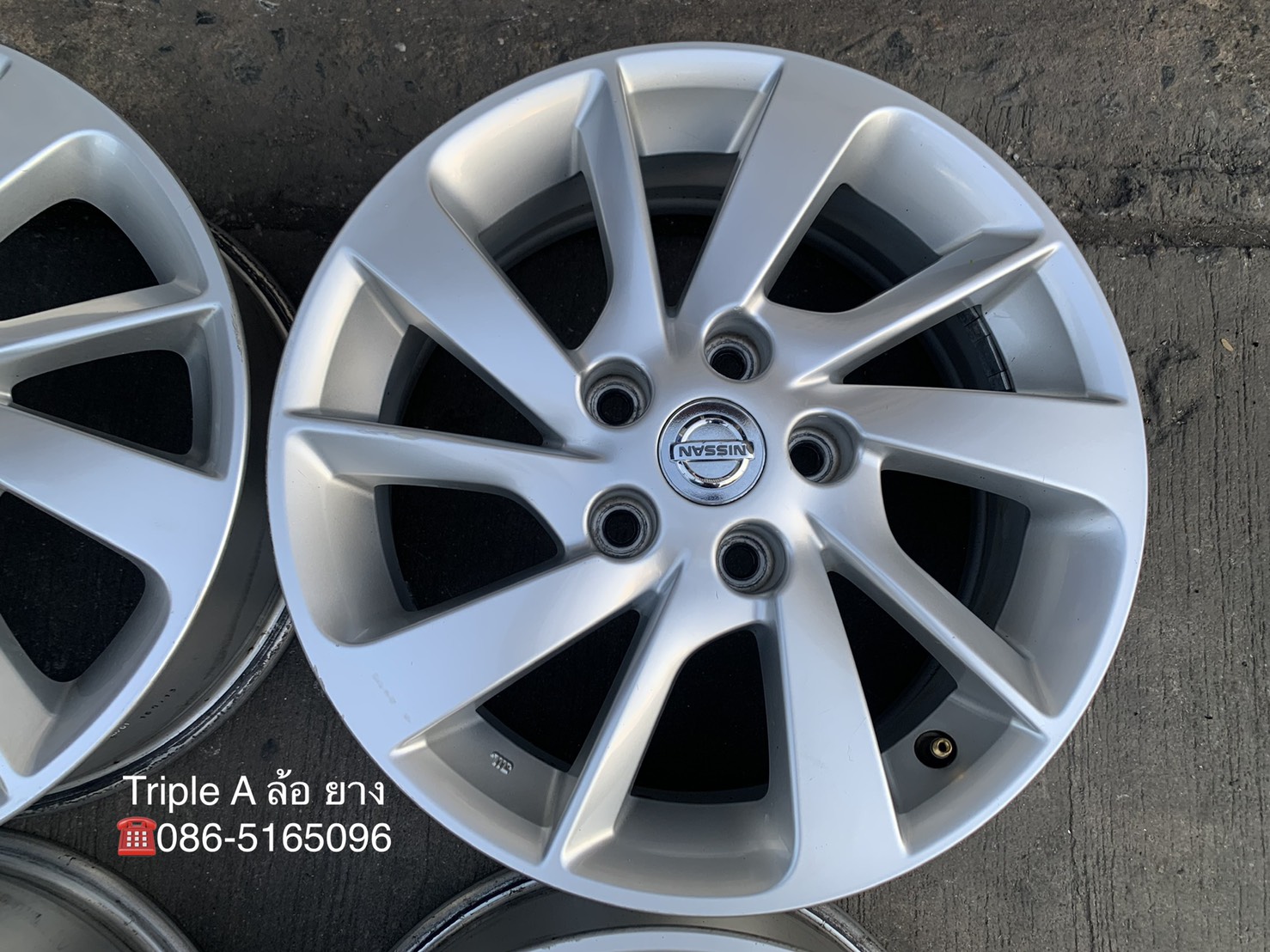 ล้อแม็ก 5รู114 Nissan Sylphy ขอบ 16