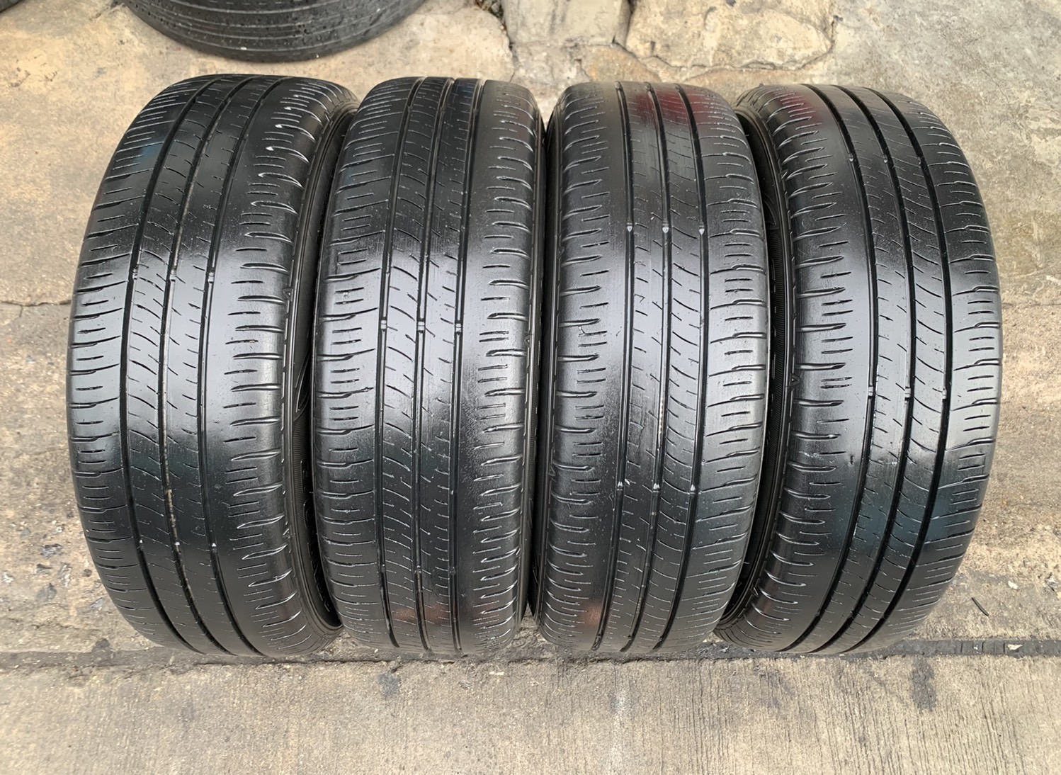 ล้อแม็ก Nissan Note ขอบ 15 พร้อมยาง 185-65-15 Dunlop ปี 18 ใส่กับ March, Almera ได้เลย