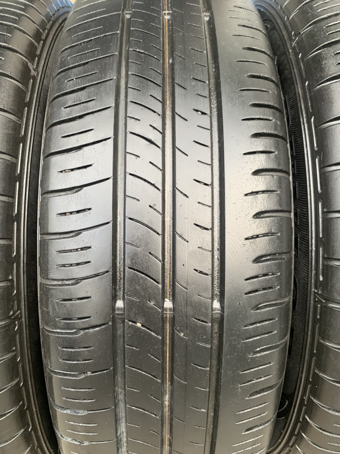 ล้อแม็ก 4รู114 Toyota Avanza ขอบ 15 พร้อมยาง 185-65-15 Dunlop ปี 19
