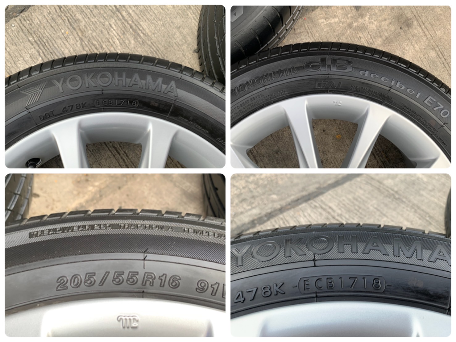 ล้อแม็ก Honda Civic FC ขอบ 16 สีบอร์น พร้อมยาง 205-55-16 Yokohama ปี 18 ล้อแม็ก Honda Civic FC ขอบ 16 สีบอร์น พร้อมยาง 205-55-16 Yokohama ปี 18