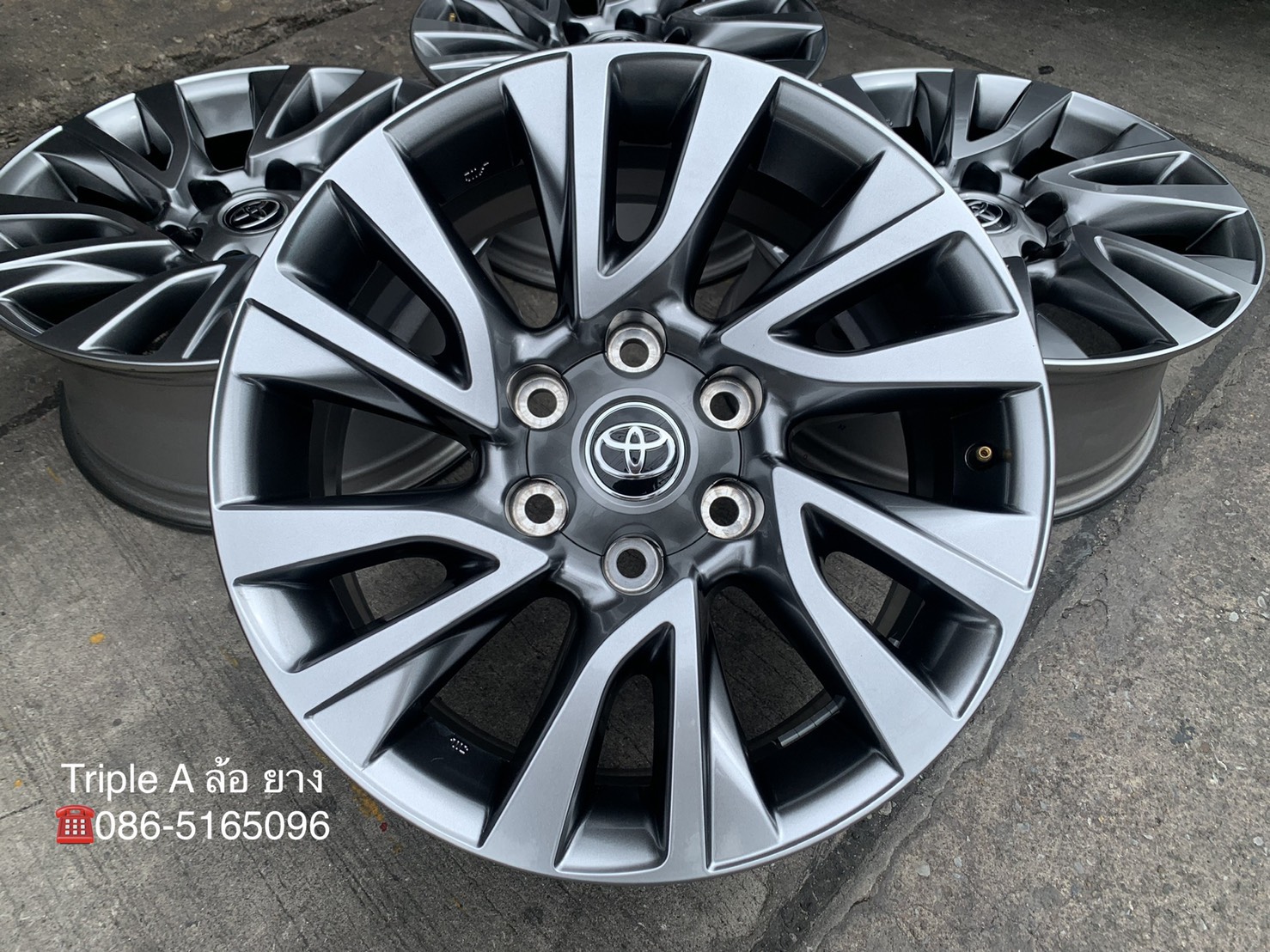 ล้อแม็กป้ายแดง Toyota Fortuner รุ่นใหม่ล่าสุด ขอบ 18 สีไฮเปอร์ สวยกริ๊บ ล้อแม็กป้ายแดง Toyota Fortuner รุ่นใหม่ล่าสุด ขอบ 18 สีไฮเปอร์ สวยกริ๊บ