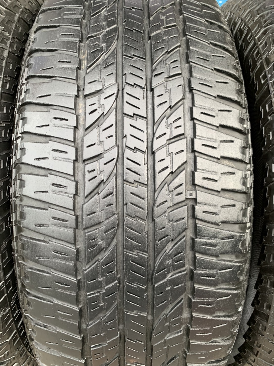 ล้อแม็ก Mitsu Triton Plus ขอบ 17 สีดำแท้ พร้อมยาง 265-65-17 Yokohama ปี 18