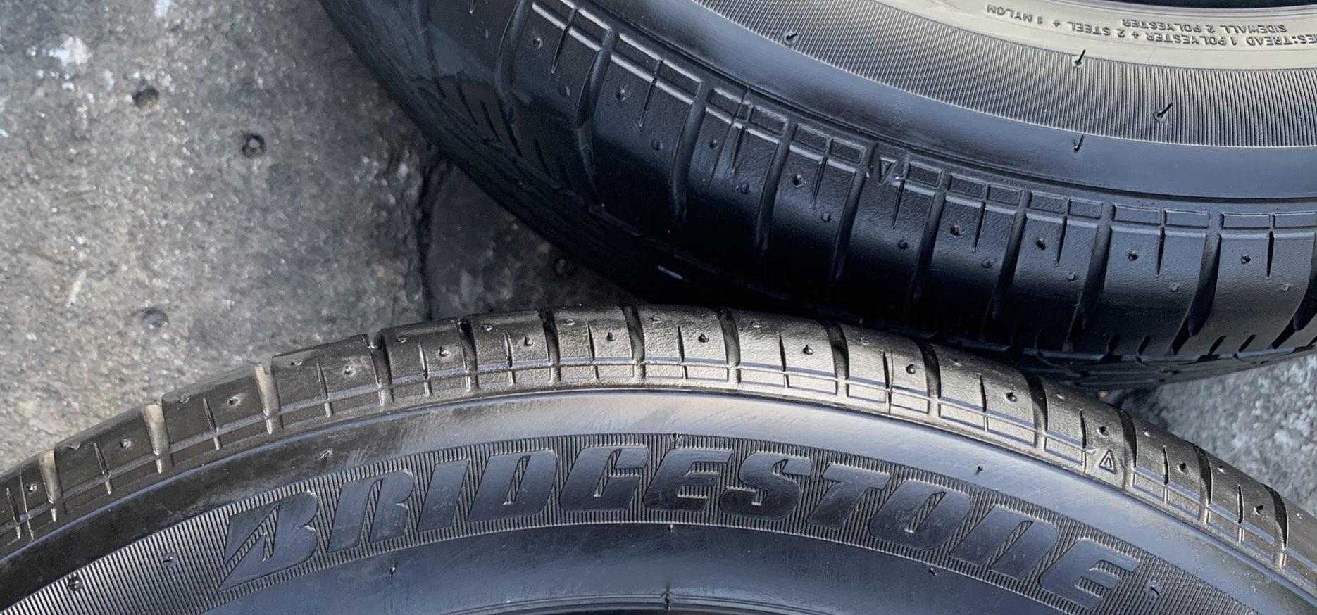 ยางป้ายแดง 195-50-16 Bridgestone ปี 20 ยางป้ายแดง 195-50-16 Bridgestone ปี 20