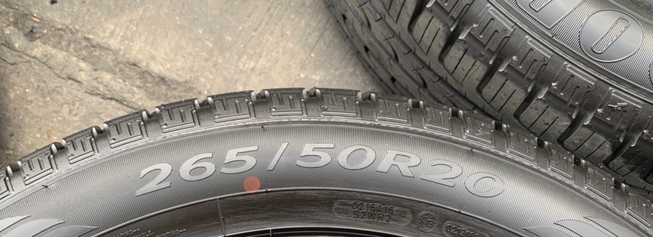 ยางใหม่ป้ายแดง 265-50-20 GoodYear ปี 21 ใหม่มาก เหมาะสำหรับ รถกระบะตัวสูง และ SUV ทุกรุ่น