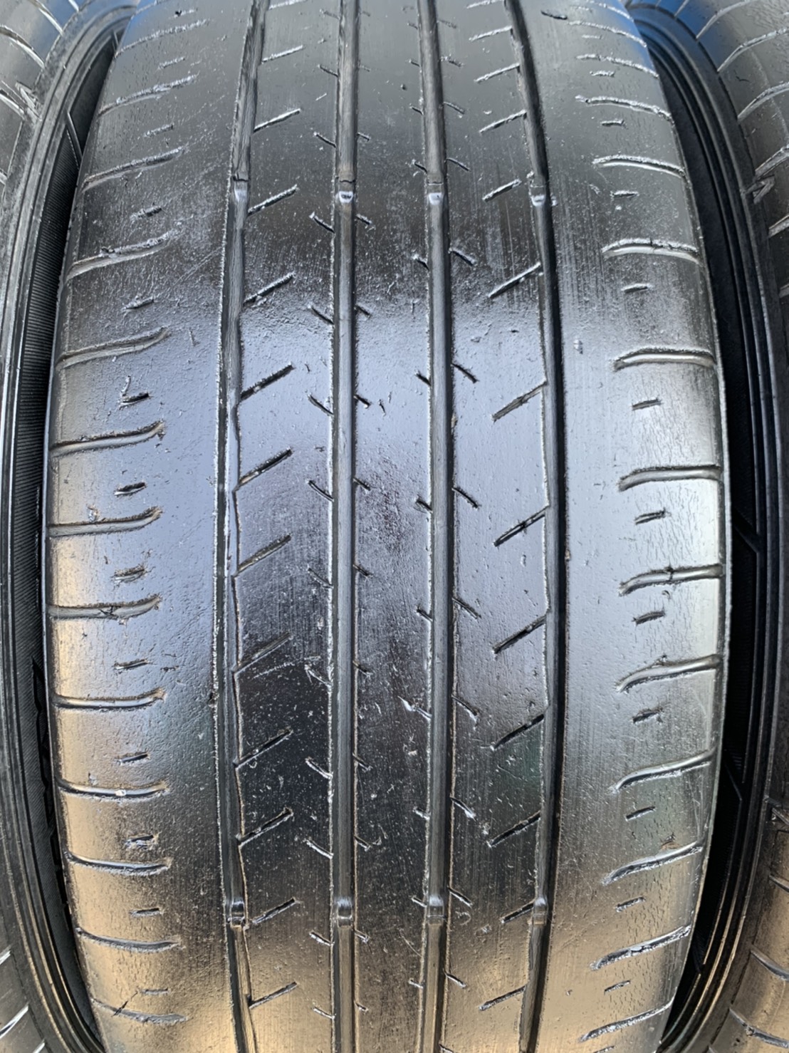 ล้อแม็ก 5รู114 Honda HRV ขอบ 17 สีบอร์นเงิน แถมยาง 215-55-17 Dunlop ปี 15