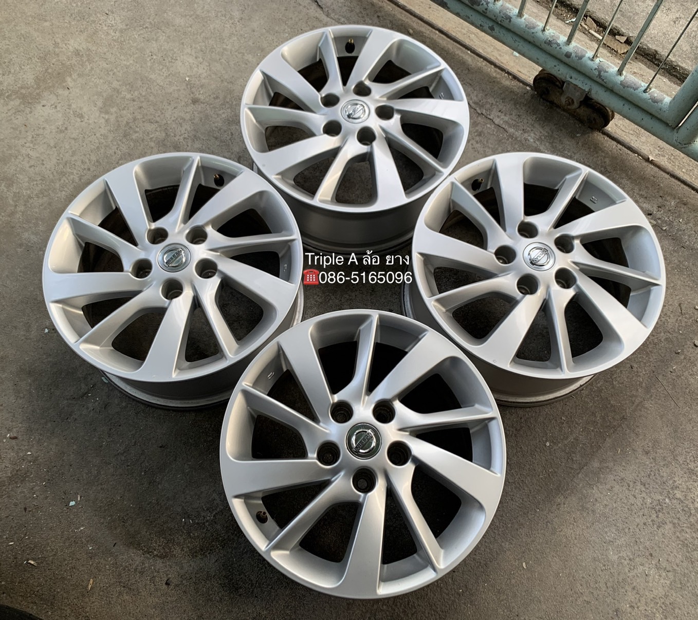 ล้อแม็ก Nissan Sylphy ขอบ 16 สภาพสวย