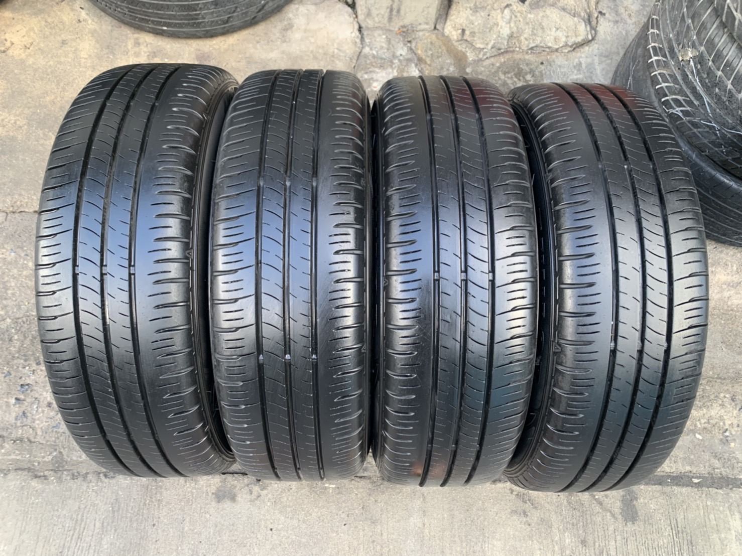 ล้อแม็ก Nissan Note ขอบ 15 พร้อมยาง 185-65-15 Dunlop ปี 17 ใส่กับ March, Almera ได้เลย
