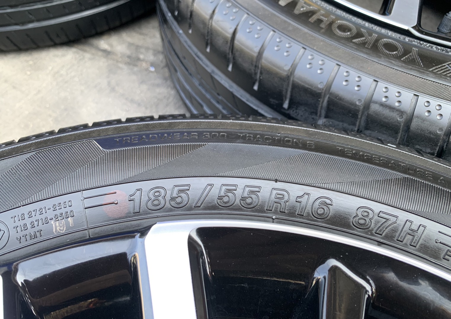 ล้อแม็ก Honda City Turbo RS รุ่นใหม่ ขอบ 16 พร้อมยาง 185-55-16 Yokohama ปี 20