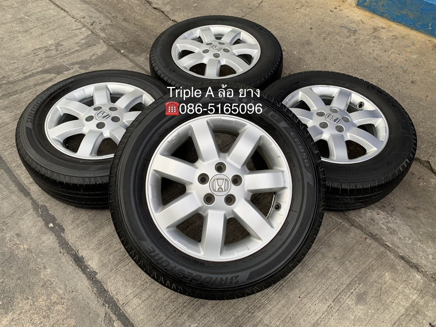 ล้อแม็ก 5รู114 Honda CRV ขอบ 17 แถมยาง 225-65-17 Michelin ปี 14 ล้อแม็ก 5รู114 Honda CRV ขอบ 17 แถมยาง 225-65-17 Michelin ปี 14