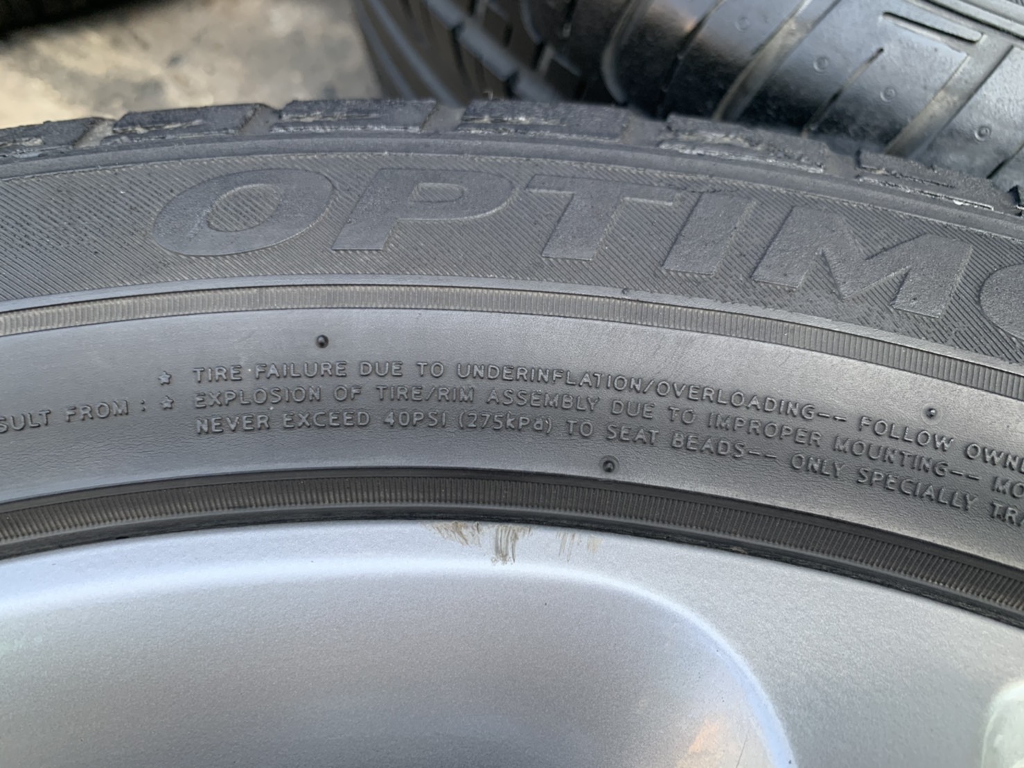 ล้อแม็ก 5รู114 Chevrolet Captiva ขอบ 19 แถมยาง 235-50-19 Hankook