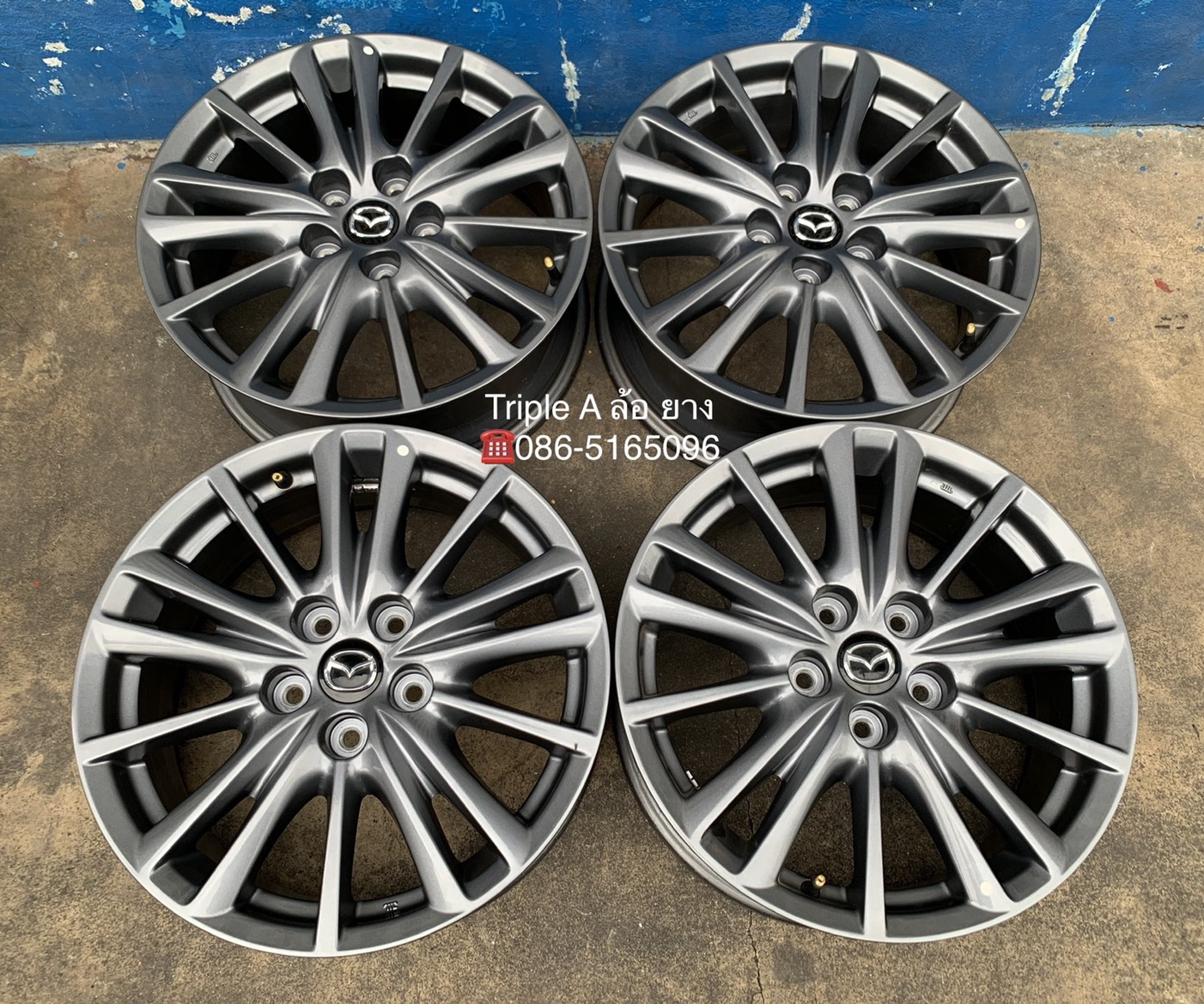 ล้อแม็กป้ายแดง Mazda CX5 รุ่นใหม่ล่าสุด ขอบ 17 สวยกริ๊บๆ