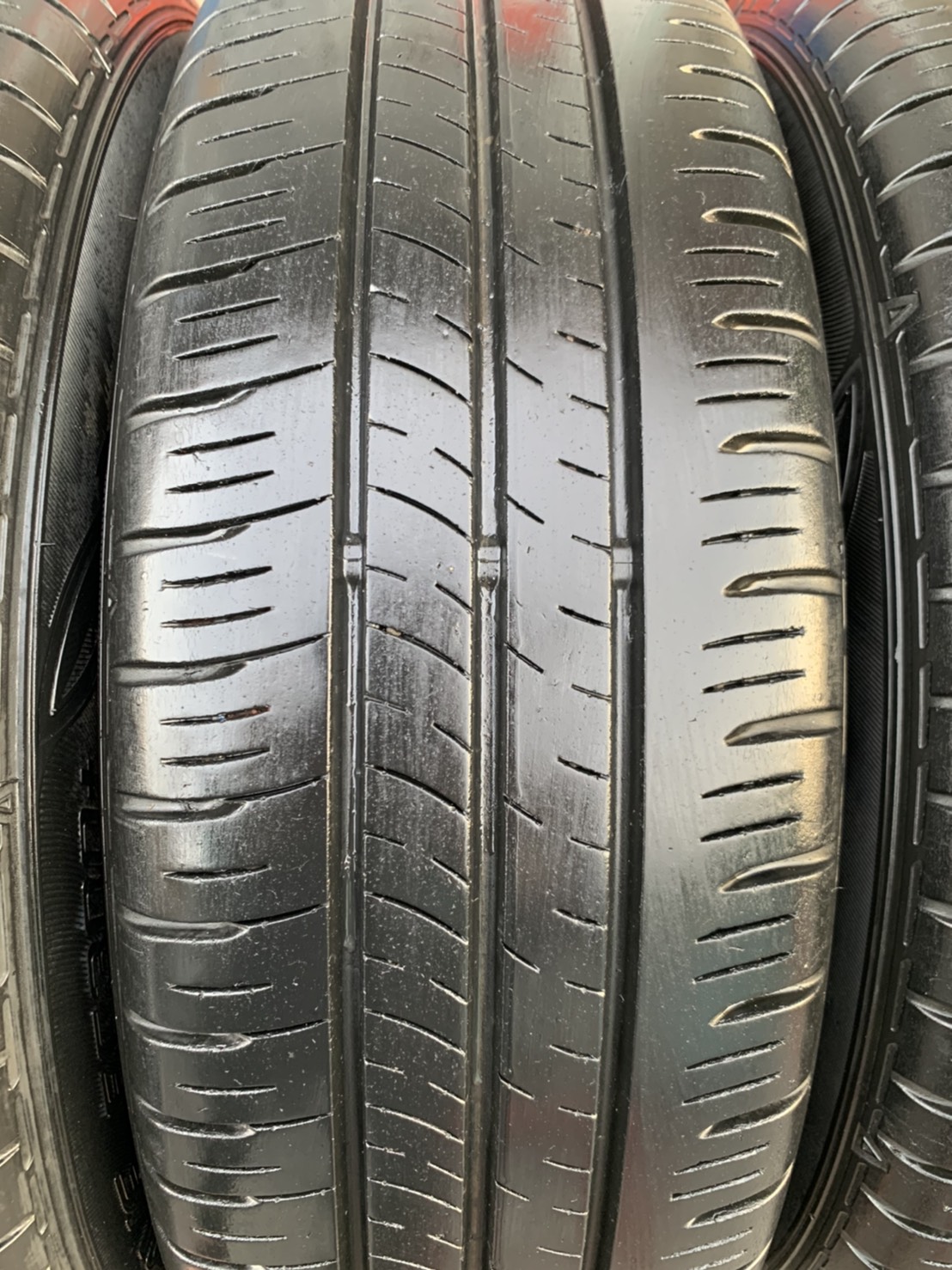 ล้อแม็ก Toyota Yaris Ativ ขอบ 15 สีบอร์น พร้อมยาง 185-65-15 Dunlop ปี 17