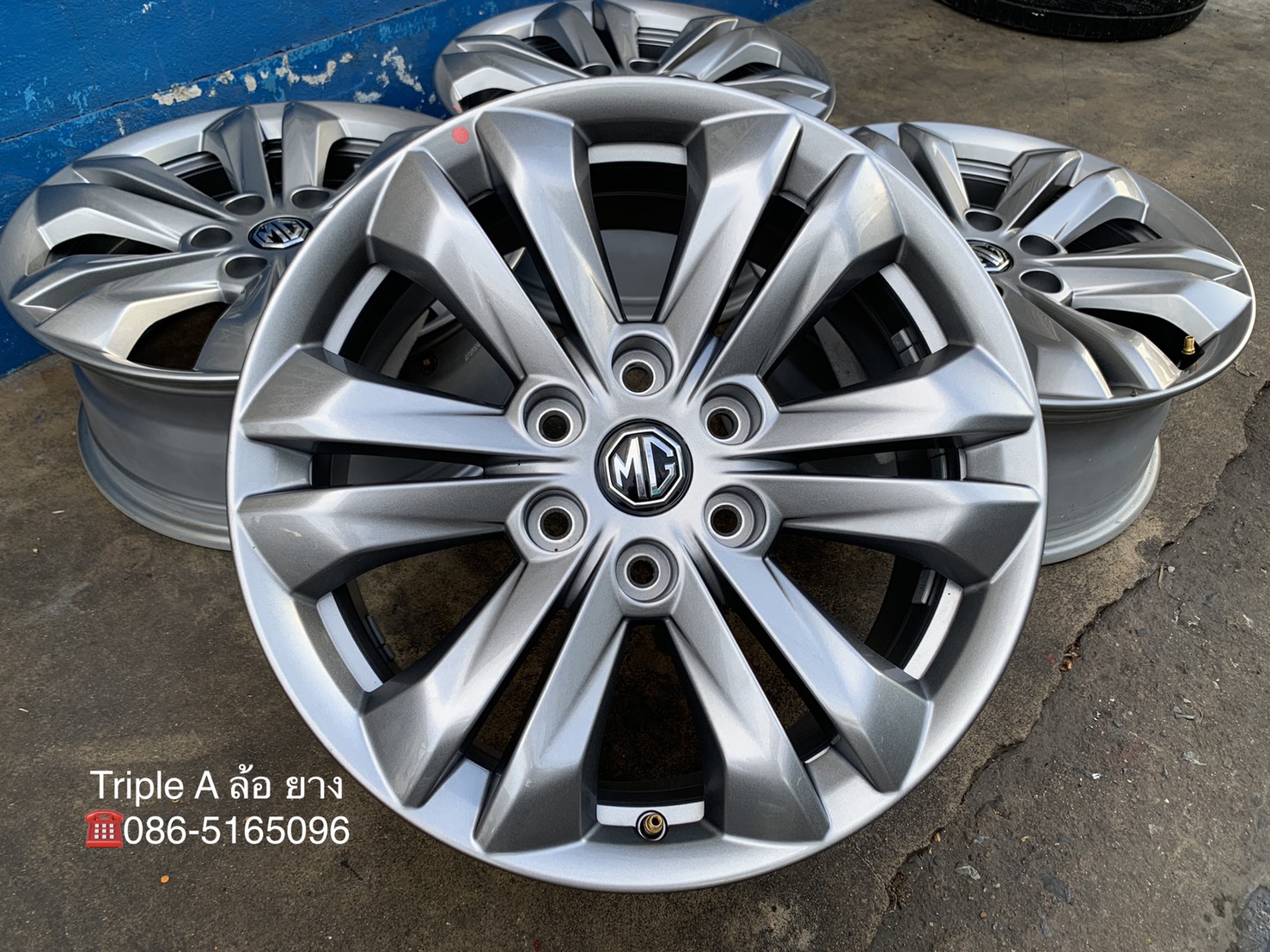 ล้อแม็กป้ายแดง 6รู130 MG Extender รุ่นใหม่ล่าสุด ขอบ 18 สวยกริ๊บๆ