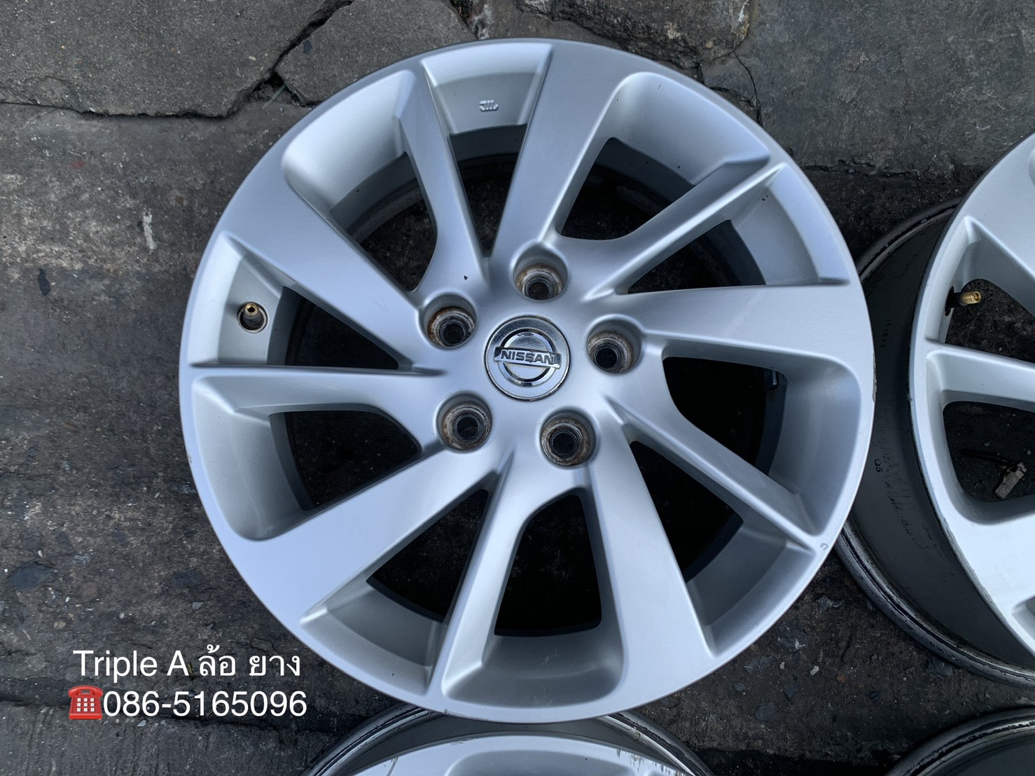 ล้อแม็ก 5รู114 Nissan Sylphy ขอบ 16 ล้อแม็ก 5รู114 Nissan Sylphy ขอบ 16