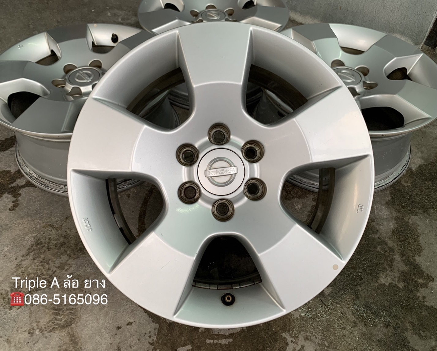 ล้อแม็ก 6รู114 Nissan Navara ขอบ 16 สีบอร์น ล้อแม็ก 6รู114 Nissan Navara ขอบ 16 สีบอร์น