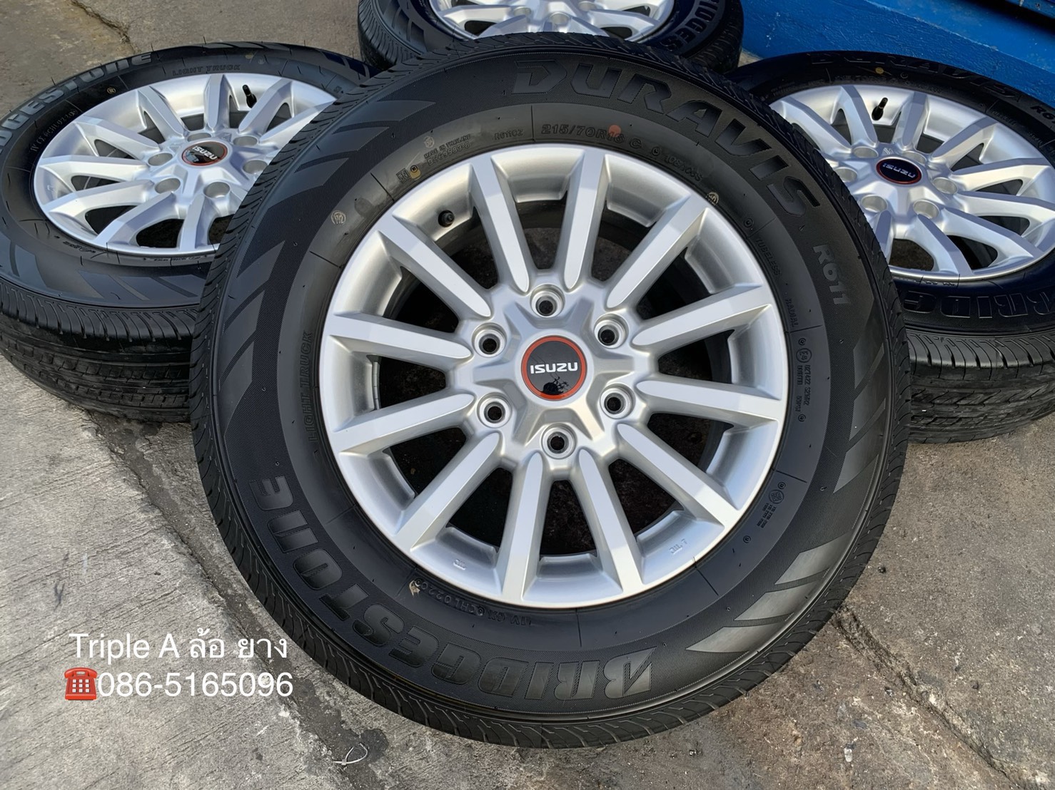ล้อแม็กป้ายแดง ISUZU D-Max 2020 รุ่นใหม่ล่าสุด ขอบ 16 พร้อมยางป้ายแดง 215-70-16 Bridgestone ปี 20 ล้อแม็กป้ายแดง ISUZU D-Max 2020 รุ่นใหม่ล่าสุด ขอบ 16 พร้อมยางป้ายแดง 215-70-16 Bridgestone ปี 20