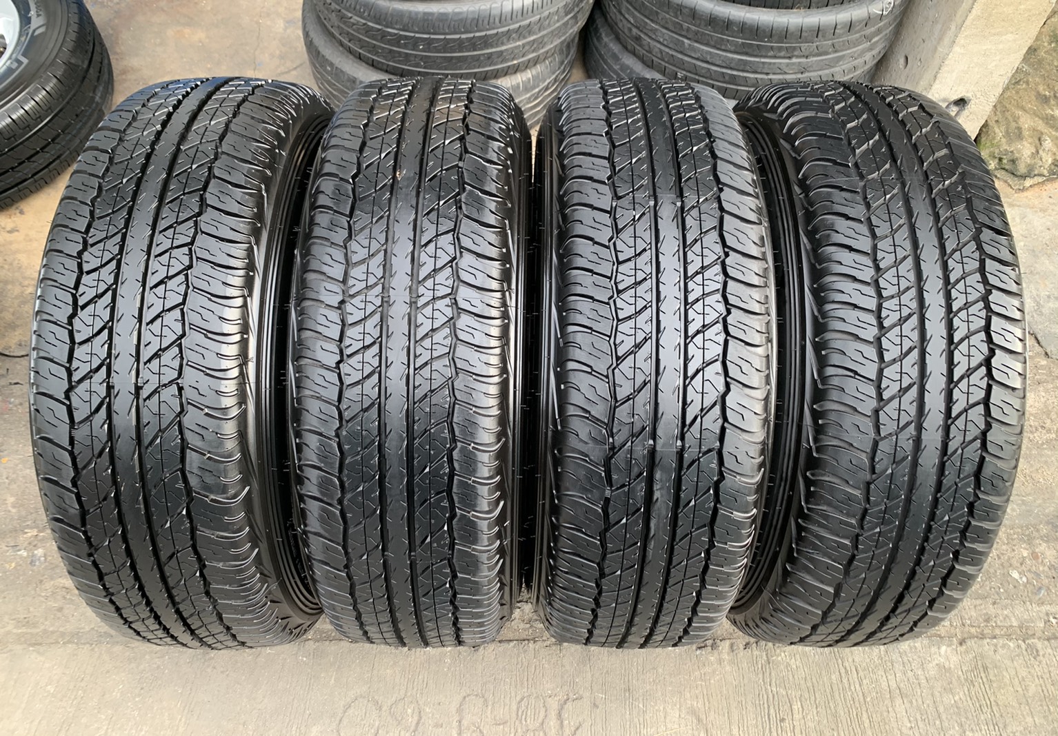 ล้อแม็กป้ายแดง Mitsu Triton ขอบ 16 พร้อมยางป้ายแดง 245-70-16 Dunlop ปี 20 สวยกริ๊บๆ