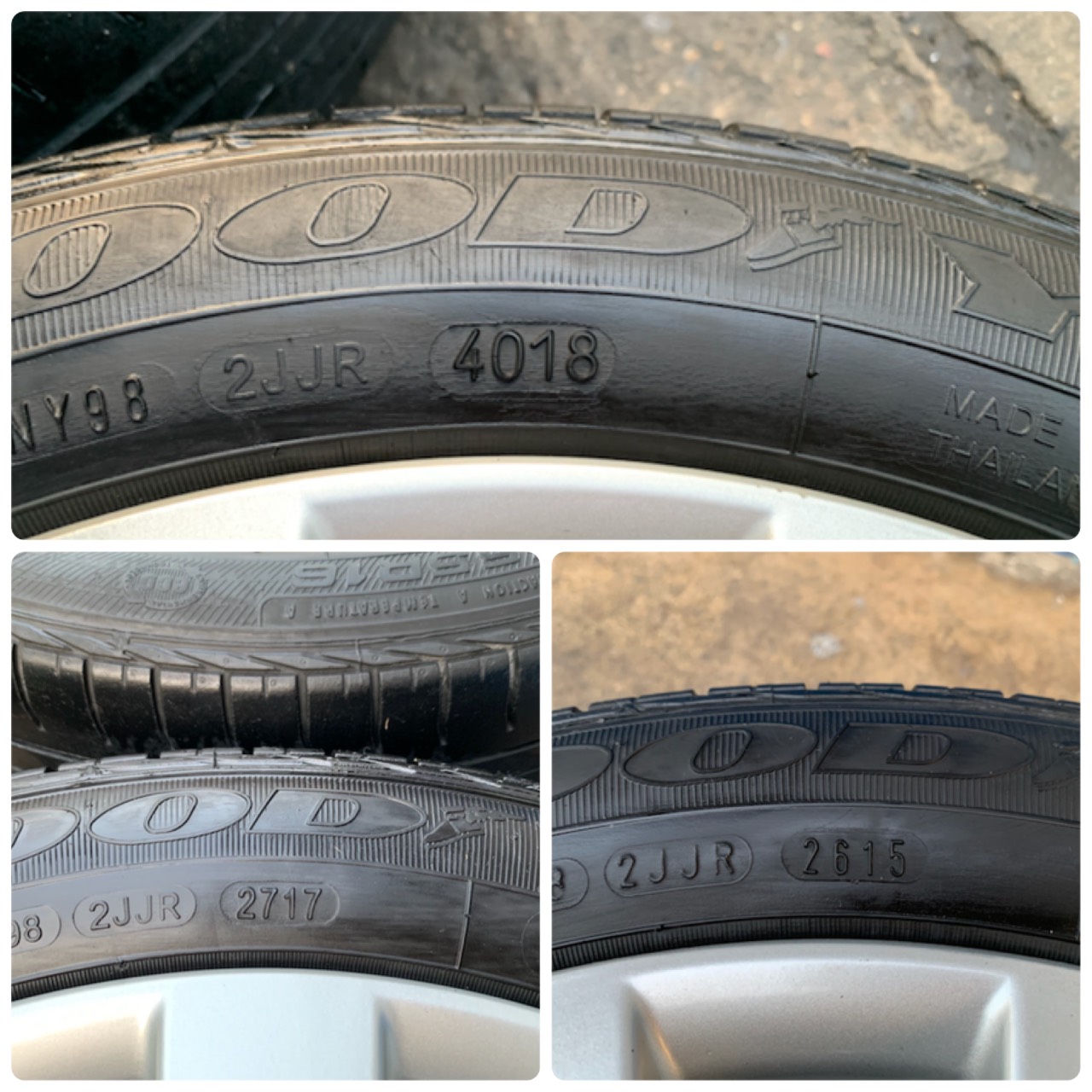 ล้อแม็ก Suzuki Swift ขอบ 16 พร้อมยาง 185-55-16 GoodYear ล้อแม็ก Suzuki Swift ขอบ 16 พร้อมยาง 185-55-16 GoodYear