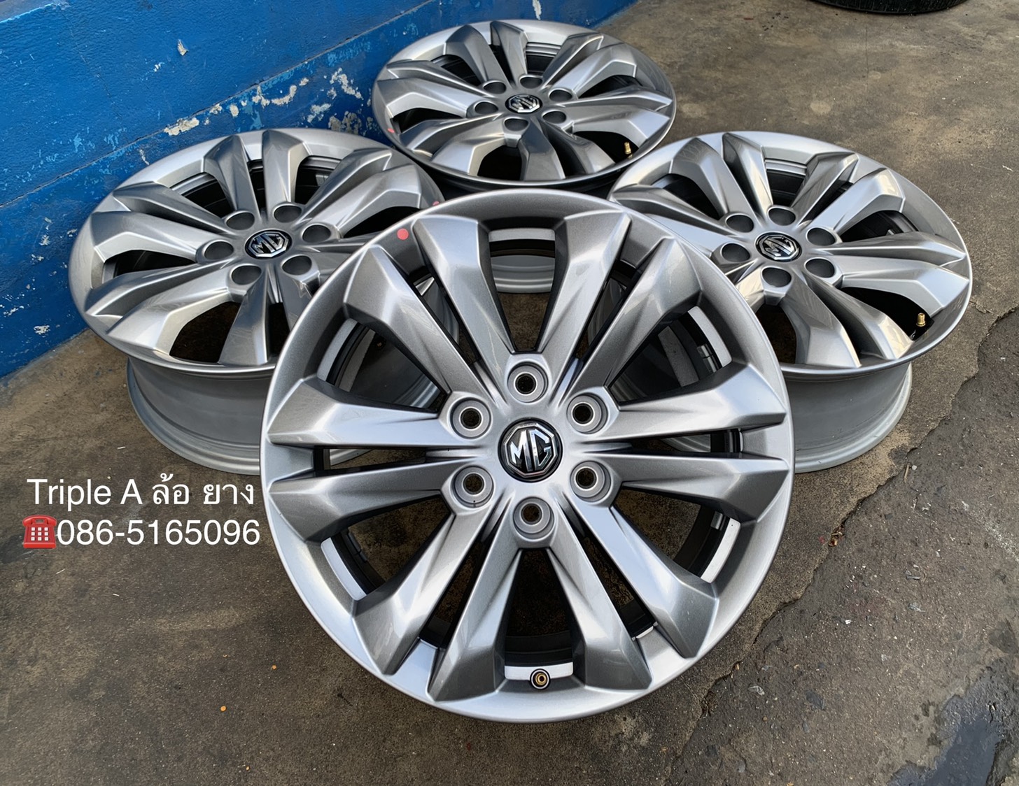 ล้อแม็กป้ายแดง 6รู130 MG Extender รุ่นใหม่ล่าสุด ขอบ 18 สวยกริ๊บๆ