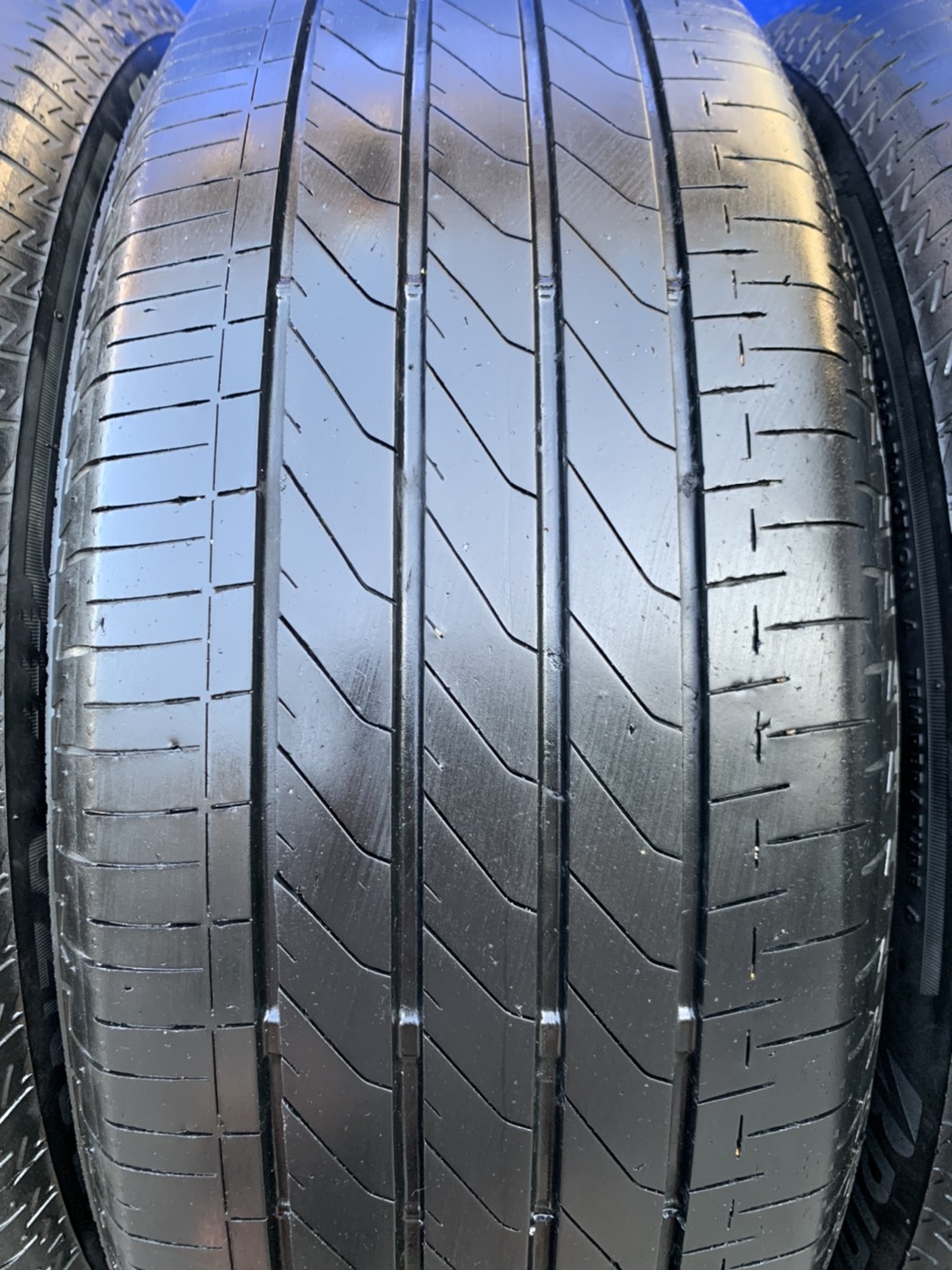 ล้อแม็ก 5รู114 Honda Civic FD ตัวท็อป ขอบ 16 สีเทาหน้าเงา พร้อมยาง 205-55-16 Bridgestone ปลายปี 18