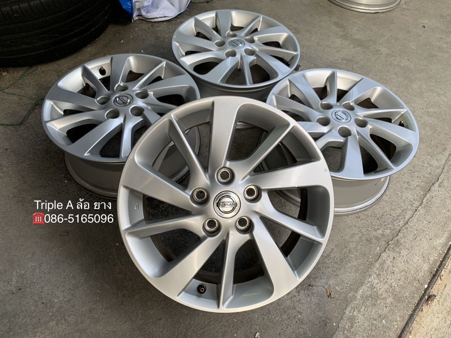 ล้อแม็ก Nissan Sylphy ขอบ 16 สภาพสวย