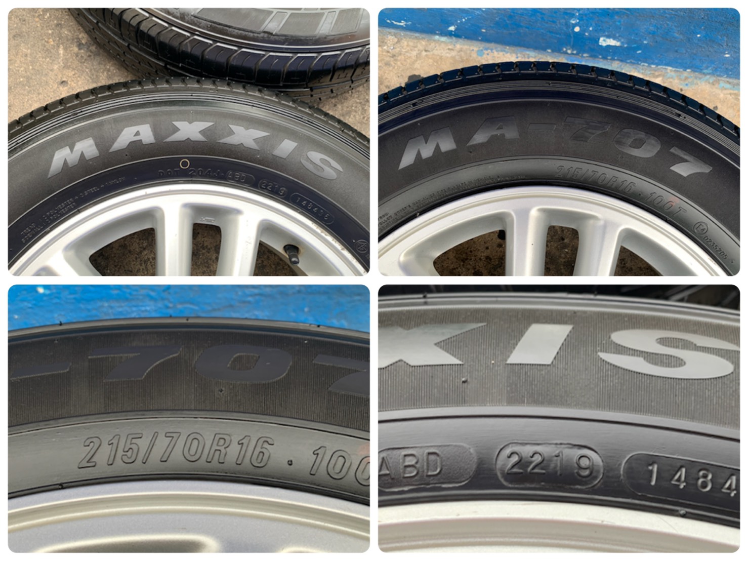 ล้อแม็ก ISUZU All New D-Max (ตะเกียบ) ขอบ 16 พร้อมยาง 215-70-16 Deestone ปลายปี 17