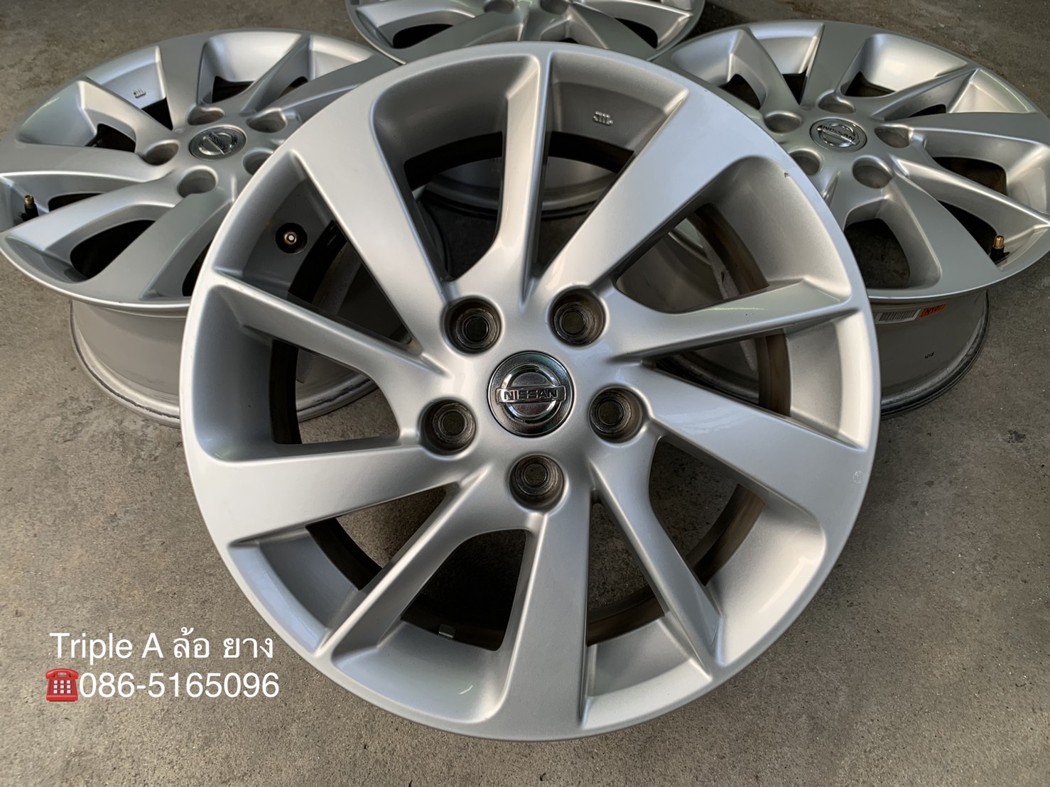 ล้อแม็ก Nissan Sylphy ขอบ 16 ล้อแม็ก Nissan Sylphy ขอบ 16