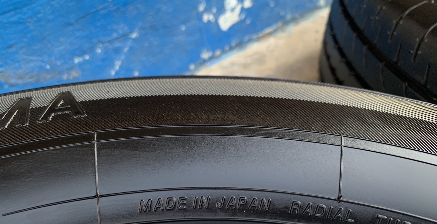 ยางป้ายแดง 215-65-16 Yokohama Made in JAPAN ปลายปี 20