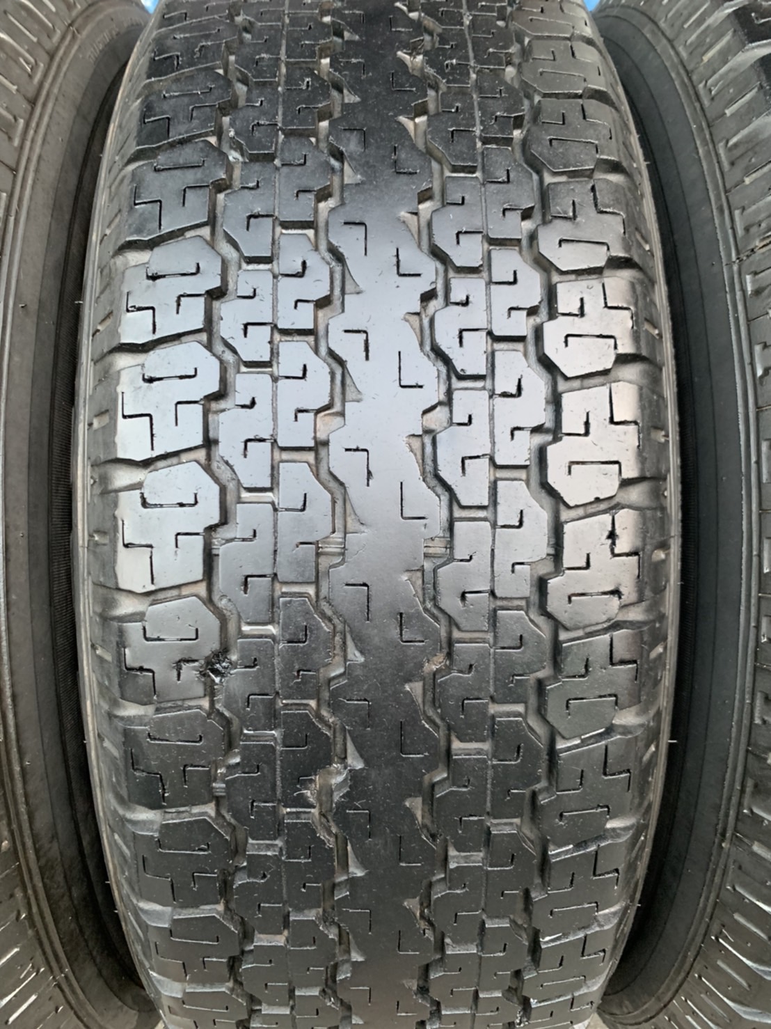 ล้อแม็ก ISUZU D-MAX Blue Power ขอบ 16 พร้อมยาง 245-70-16 Bridgestone ปี 19