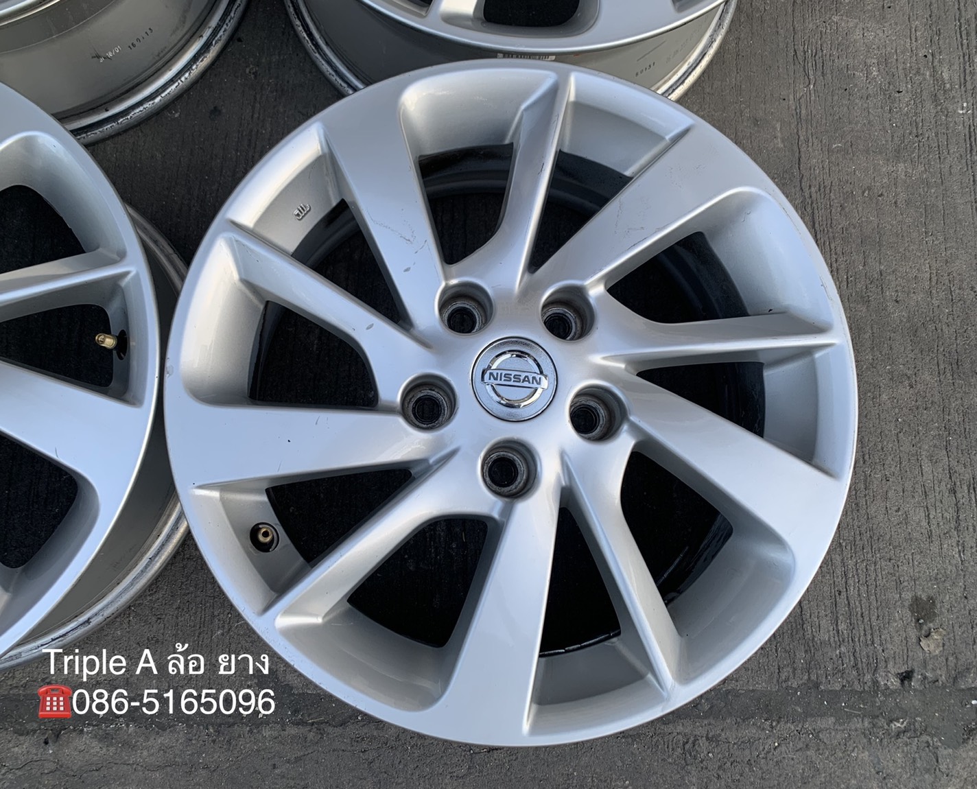 ล้อแม็ก 5รู114 Nissan Sylphy ขอบ 16