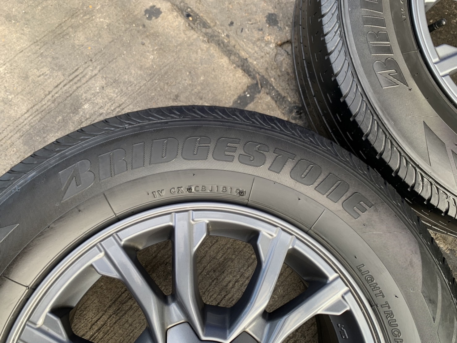 ล้อแม็ก ISUZU X-Series ขอบ 16 พร้อมยาง 215-70-16 Bridgestone ปี 19