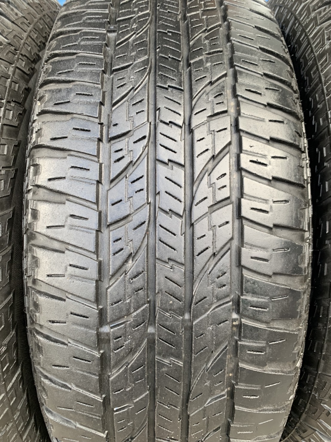 ล้อแม็ก Toyota Fortuner BMC ขอบ 17 สีเทาดำ พร้อมยาง 265-65-17 Yokohama ปี 18