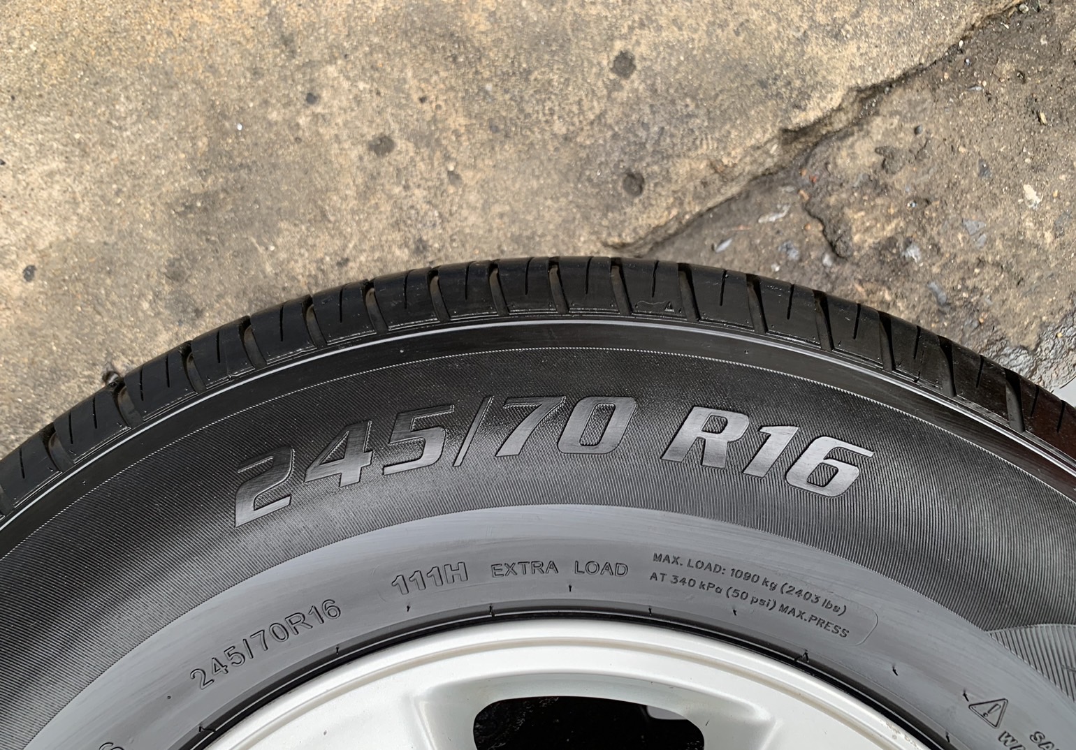 ล้อแม็ก ISUZU D-Max All New ขอบ 16 พร้อมยาง 245-70-16 OTANI ปี 18