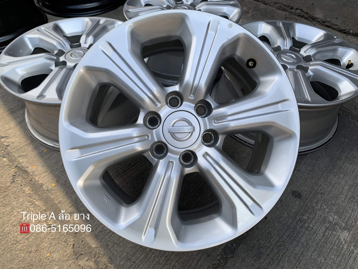 ล้อแม็ก 6รู114 Nissan Navara NP300 ขอบ 16