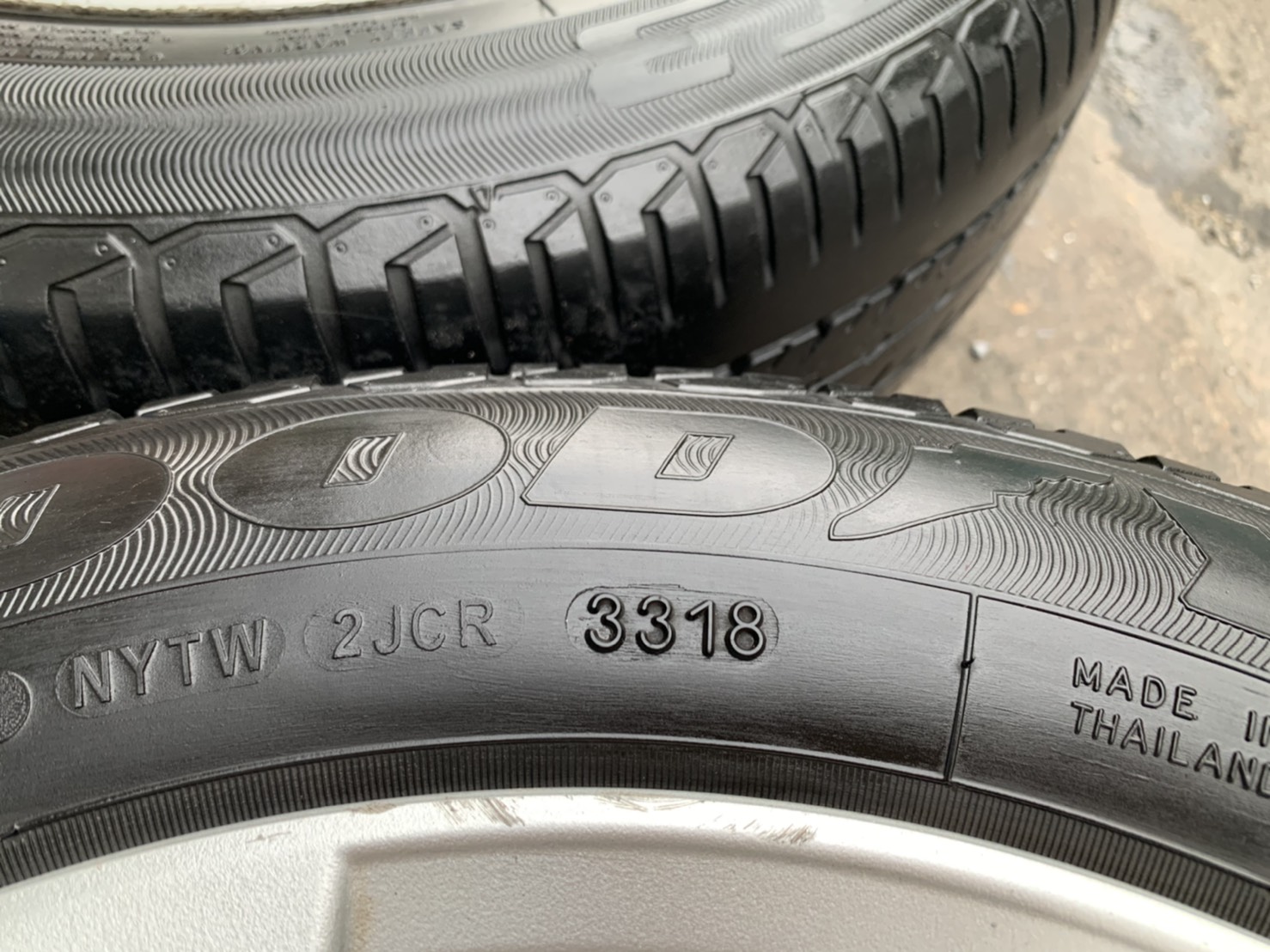 ล้อแม็ก Honda City ขอบ 15 พร้อมยาง 175-65-15 Goodyear ปี 18 ล้อแม็ก Honda City ขอบ 15 พร้อมยาง 175-65-15 Goodyear ปี 18