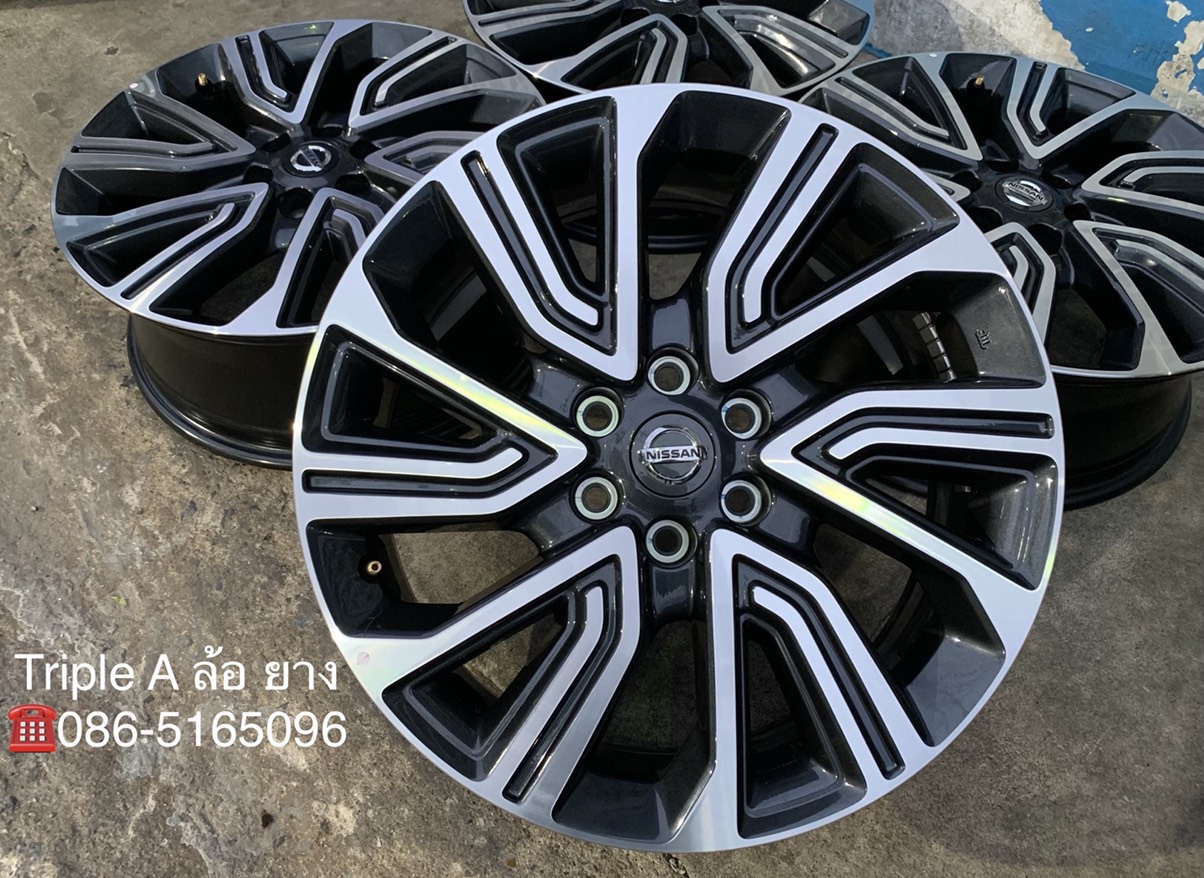 ล้อแม็กป้ายแดง 6รู114 Nissan Terra รุ่นใหม่ล่าสุด ขอบ 18 สวยกริ๊บ ล้อแม็กป้ายแดง 6รู114 Nissan Terra รุ่นใหม่ล่าสุด ขอบ 18 สวยกริ๊บ