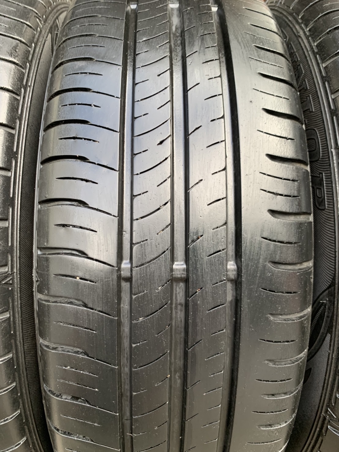 ล้อแม็ก Honda City ใบพัด ขอบ16 เทาหน้าเงา พร้อมยาง 185-55-16 Dunlop ปี 19