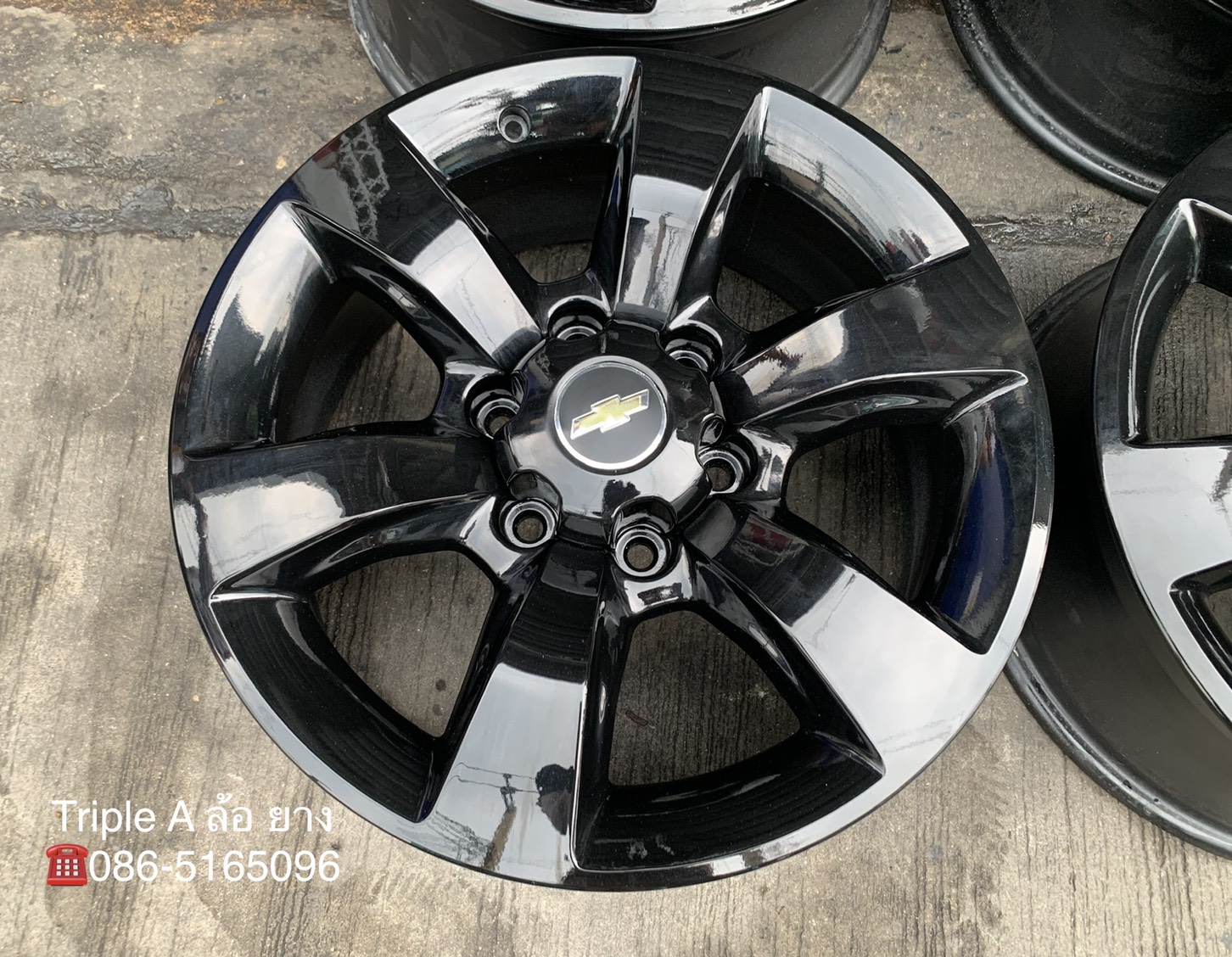 ล้อแม็ก Chevrolet Trailblazer ขอบ 18 สีดำ ล้อแม็ก Chevrolet Trailblazer ขอบ 18 สีดำ